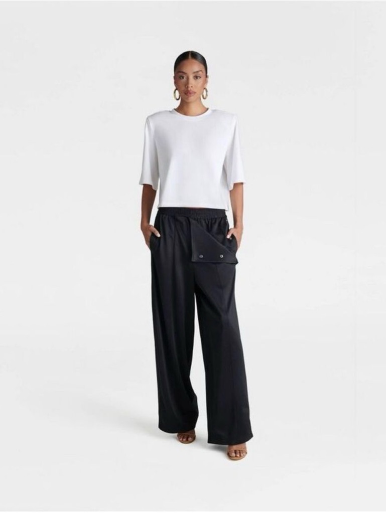 Kbb By Kahlana Women's Mid-Rise Straight Leg "The Convertible Track Pant” Xl
